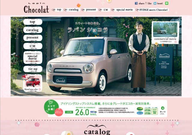スズキ ラパンショコラ