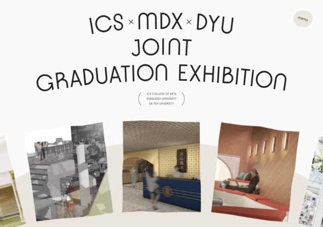 ICS×MDX×DYU JOIN GRADUATION EXHIBITION